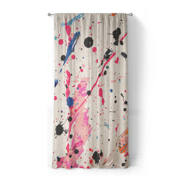Kayla Paint Splatter in Standard (50" x 84") Size