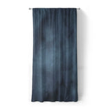 Andromeda Watercolor Navy in Standard (50" x 84") Size