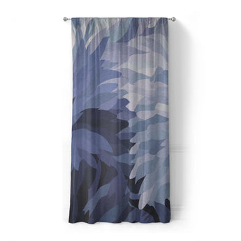 Dianthus Navy in Standard (50" x 84") Size