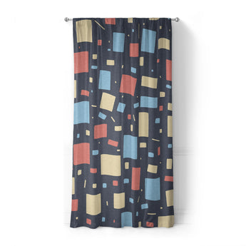 Geometric Confetti Twilight in Standard (50" x 84") Size