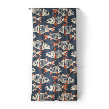 Tribal Fish in Standard (50" x 84") Size