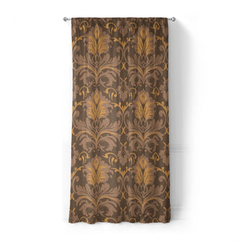 Agnes Umber Brown in Standard (50" x 84") Size