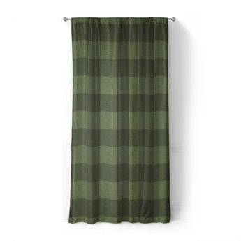 Buffalo Plaid Dark Olive in Standard (50" x 84") Size