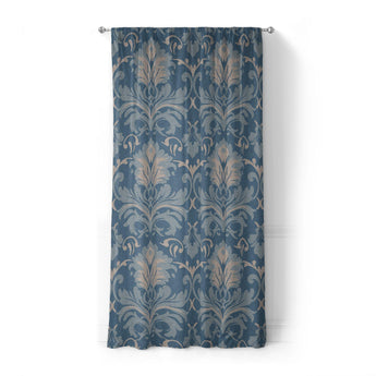 Agnes Denim Blue in Standard (50" x 84") Size