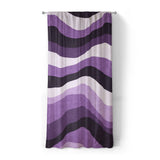 Sinuous Purple Monochrome in Standard (50" x 84") Size