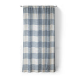 Buffalo Plaid Steel Blue in Standard (50" x 84") Size