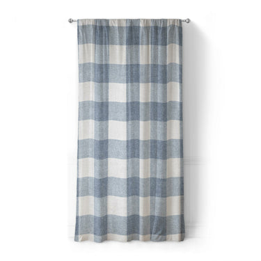 Buffalo Plaid Steel Blue in Standard (50" x 84") Size