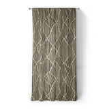 Paxton Black Taupe in Standard (50" x 84") Size