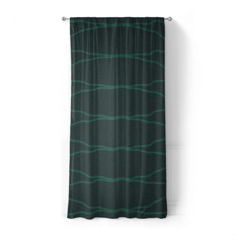 Kepler Navy & Teal in Standard (50" x 84") Size