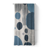 Charl Blue in Standard (50" x 84") Size