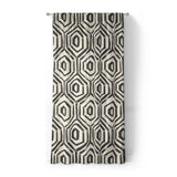 Torrance Black & Ivory in Standard (50" x 84") Size