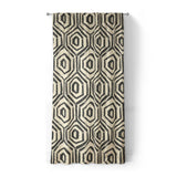 Torrance Black & Ivory in Standard (50" x 84") Size