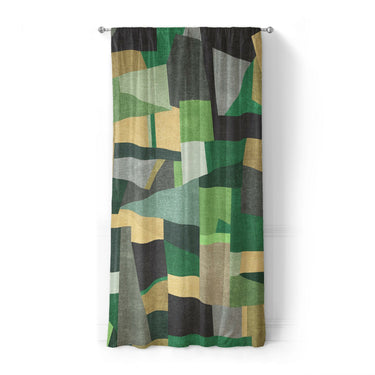 Baxter Green & Yellow in Standard (50" x 84") Size