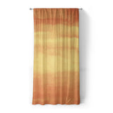 Jacinda Watercolor Fire Orange Ombre in Standard (50" x 84") Size