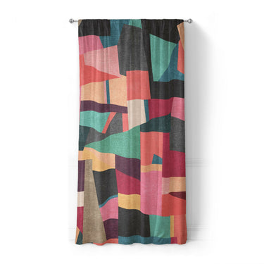 Baxter Pink Multicolor in Standard (50" x 84") Size