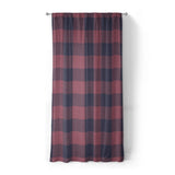 Buffalo Plaid Maroon & Navy in Standard (50" x 84") Size