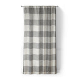 Buffalo Plaid Light Grey in Standard (50" x 84") Size