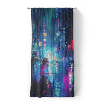 Dystopia Cityscape in Standard (50" x 84") Size