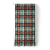 Ferguson Plaid Teal Red in Standard (50" x 84") Size