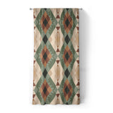 Spokane Sage Green & Taupe in Standard (50" x 84") Size