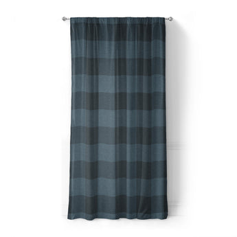 Buffalo Plaid Dark Navy in Standard (50" x 84") Size