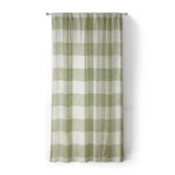 Buffalo Plaid Light Sage in Standard (50" x 84") Size