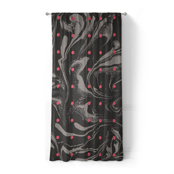 Acid Burn Greige & Infrared in Standard (50" x 84") Size
