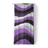 Sinuous Purple Monochrome in Standard (50" x 84") Size