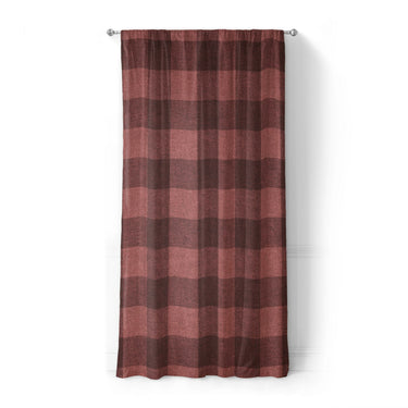 Buffalo Plaid Deep Red in Standard (50" x 84") Size
