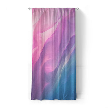Cirrus Blue & Magenta in Standard (50" x 84") Size