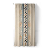 Loxcie Ivory & Blue in Standard (50" x 84") Size