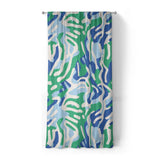 Leonardo Blue Green in Standard (50" x 84") Size