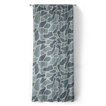 Duck Camo Blue in Long (50" x 96") Size