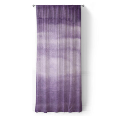 Jacinda Watercolor Purple Ombre in Long (50" x 96") Size