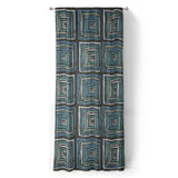Diego Black & Blue in Long (50" x 96") Size