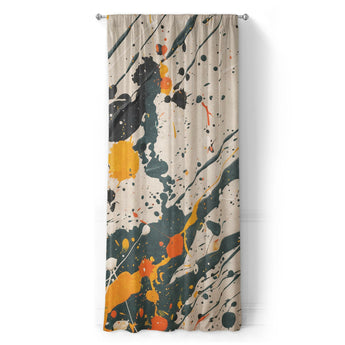 Jason Dark Teal & Orange in Long (50" x 96") Size