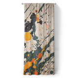 Jason Dark Teal & Orange in Long (50" x 96") Size