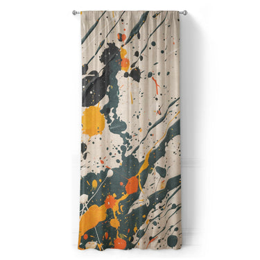 Jason Dark Teal & Orange in Long (50" x 96") Size