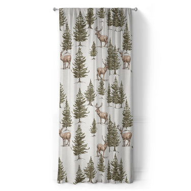 Forest Deer in Long (50" x 96") Size