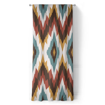 Dyani Sky & Umber in Long (50" x 96") Size