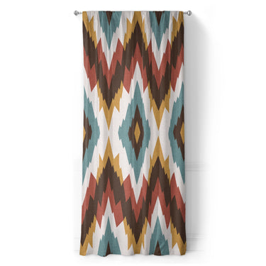 Dyani Sky & Umber in Long (50" x 96") Size