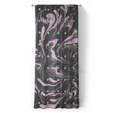 Acid Burn Purple & Green in Long (50" x 96") Size