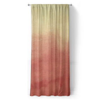 Kieran Watercolor Peach Ombre in Long (50" x 96") Size