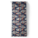 Tribal Fish in Long (50" x 96") Size
