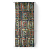 Diego Orange & Navy in Long (50" x 96") Size