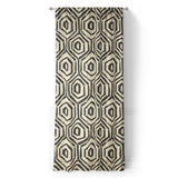 Torrance Black & Ivory in Long (50" x 96") Size