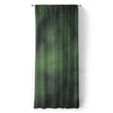 Andromeda Watercolor Navy & Kelly Green in Long (50" x 96") Size