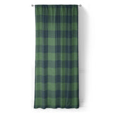 Buffalo Plaid Green Navy in Long (50" x 96") Size