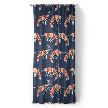 Tribal Prawns in Long (50" x 96") Size