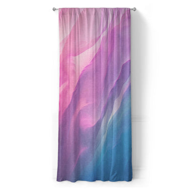 Cirrus Blue & Magenta in Long (50" x 96") Size